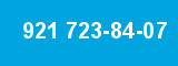 921 723-84-07 921 723-84-07